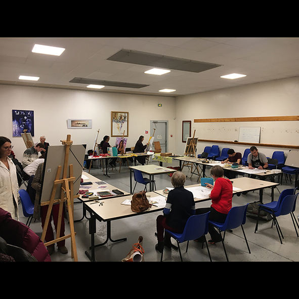 Durant le cours de Van Thai